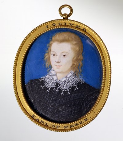 Portrait of Robert Devereux, Earl of Essex (1567-1601) by Isaac Oliver